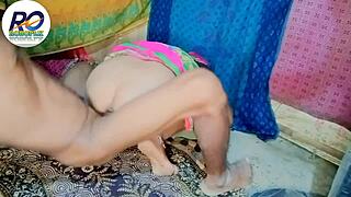 Desi Devar Lifts Saree and Pounds Bent-Over Gand Hard!