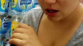 secret blowjob on big black cock at work