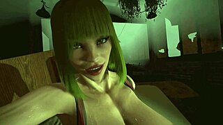 futa dickgirls grab cock turn it bareback threesome anal pounding