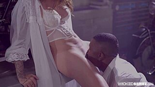 Shy petite teen fucks old man deepthroat interracial goodbye