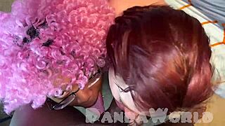 wanna see this bbw slave take double bbc anal side by side?