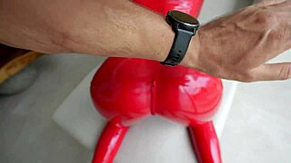 girlfriend's secret leather fetish sparks steamy riding session