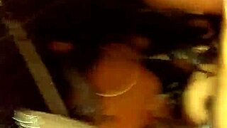 Amateur masked babe's tits bounce during sloppy cumshot blowjob