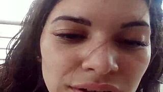 latina big ass babe shakes it wild on webcam