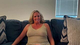 james hardon breeds curvy blonde gilf's fat ass bareback with his bbc