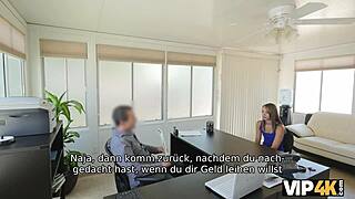 vip4k. broke college girl needs cash bad so she fucks for her trip