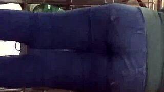 candid teen 18+ walks around in tight jeans showing off that perfect round ass from hidden angles all day