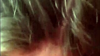 Super horny 18yo teen desperately slurps huge cock craving every drop