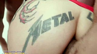 Sexy latina teen craves intense double anal pussy pounding by four big cocks