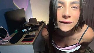 colombian cutie bends over for stepbro doggystyle creampie before guests arrive