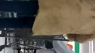 candid teen 18+ walks around in tight jeans showing off that perfect round ass from hidden angles all day