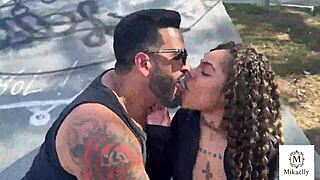 naughty wifey says she's jogging but meets tony tigrão for huge cock pounding 😈🍆💦