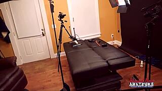 god, lexxie's tiny frame gags on that deepthroat machine while her pussy takes savage pounding