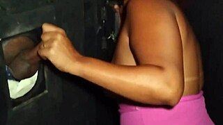 married milf hits gloryhole gets massive facial cumshot blast