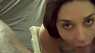 Want this curvy latina's deepthroat pov after doggy pounding?