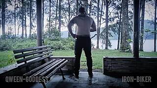 OMG, I Fucked This Pregnant-Craving Vampire Slut Raw in the Forest Garden!