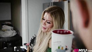 casca akashova gorgeous blonde milf tastes christmas cookie