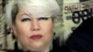 Mature wife Aimee paradises as hot milf slave offered for intense bedroom sale