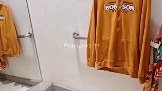 step sister seduces step brother in public changing room deepthroat doggystyle scandal