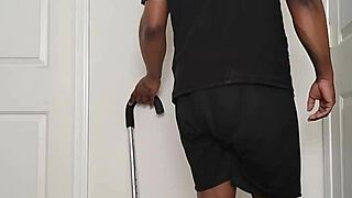 early morning solo nude undressing spreading buttocks cheeks wide open