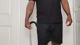 early morning solo nude undressing spreading buttocks cheeks wide open