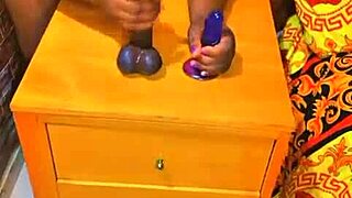 Homemade amateur shows off her smooth shaved pussy up close