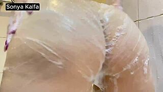 quick shower creampie with big tits arab stepmom pov pounding