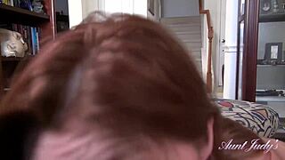 hey aunt judy's 48yo texas redhead natasha slurps your cock vpow 😍💋