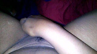 Jessica Grabbit teases her hairy pussy with rabbit toy right?