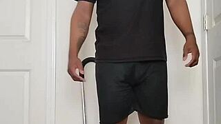 early morning solo nude undressing spreading buttocks cheeks wide open