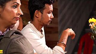 indian girlfriends swap and fuck hard at hotel during reality date