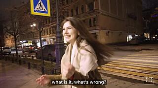 Picked Up Street Slut Fucked Raw in College Dorm No Condom Creampie