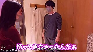 Valentine's chocolate wife shakes hips wildly to orgasm overload