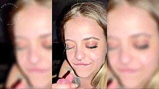 i console cute blonde teen with deepthroat blowjob big cock pov