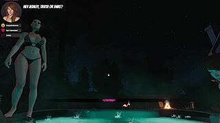 Girlfriend Ashley's Interracial Swinger Birthday House Party Game