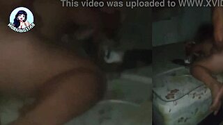 Early morning i fuck sneaky hot wife from behind on bed edge