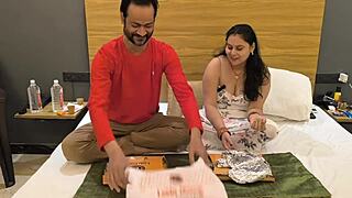 Stepdaughter sucks stepdads monster cock rides it deep doggystyle bent over