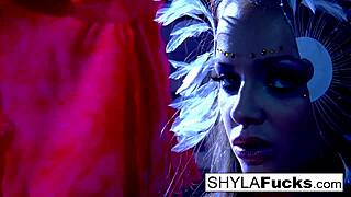 busty babe, obey my commands like shyla stylez, nikka says in hot girl on girl action