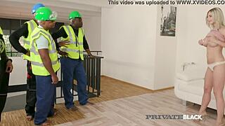 Nathaly Cherie Takes FIVE BIG BLACK COCKS in Hardcore Gangbang Orgy