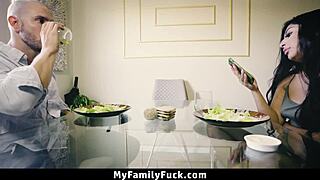 Stepdaughter Feels Passionate Welcome From Roxanne Duncan Saint