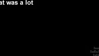 Brunette's Belly Swells From Pill Inflation Session