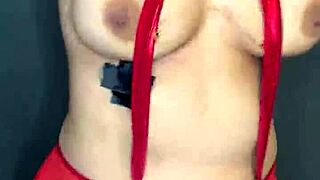 Wow! Belly Dancer Gags on Intense Deepthroat Face Fuck Till Mouthful Cum?