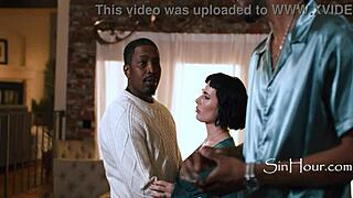 Boss fucks petite wife olive glass bbc interracial for cash hollywood