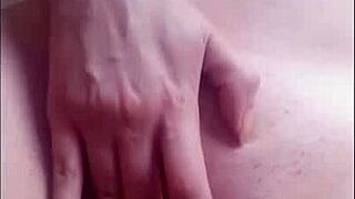 jessiicca rubs wet pussy till friend catches her masturbating