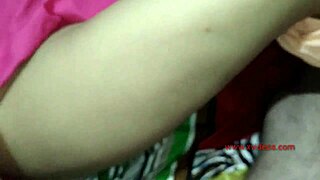 Whoa! Delhi University Girlfriend Rides Boyfriend's Monster Cock Doggystyle to Cumshot!