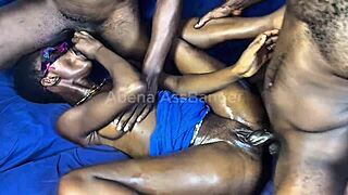 omg guys double penetration mmf threesome with two huge black cocks had me my pussy squirting so much full vid on membership!!