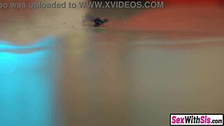 petite redhead stepsis and tiny teen bestie fuck stepbro in hot threesome dare