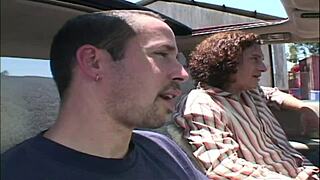 Slutty Redhead MILF Audrey Hollander Gapes Ass Fucked Outdoors On Big Cock!