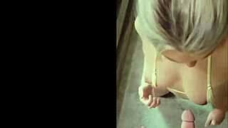 hot blonde milf wife cuckolds hubby with closeup doggystyle pounding