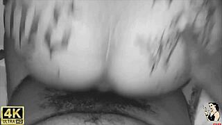 Big ass milf rides cock for deep pussy creampie